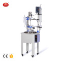 20L Single Layer Glass Reactor with Water Bath for Lab